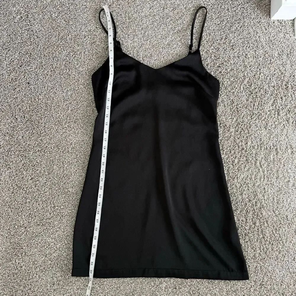 DYNAMITE | Black Slip Dress - Picture 7 of 7